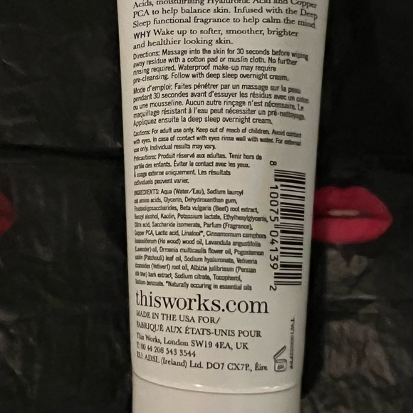 ThisWorks Deep Sleep Overnight Cleanser - Picture 5 of 5